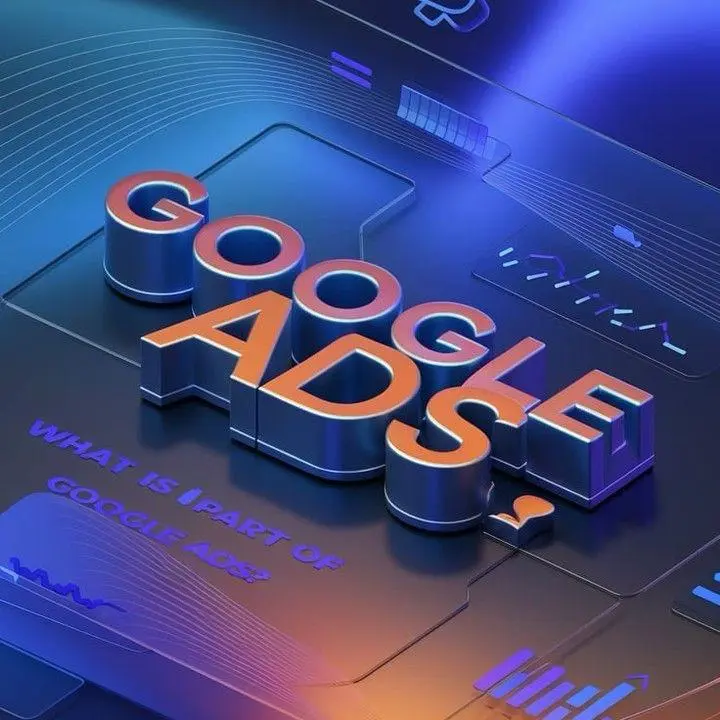 3D google Ads concept