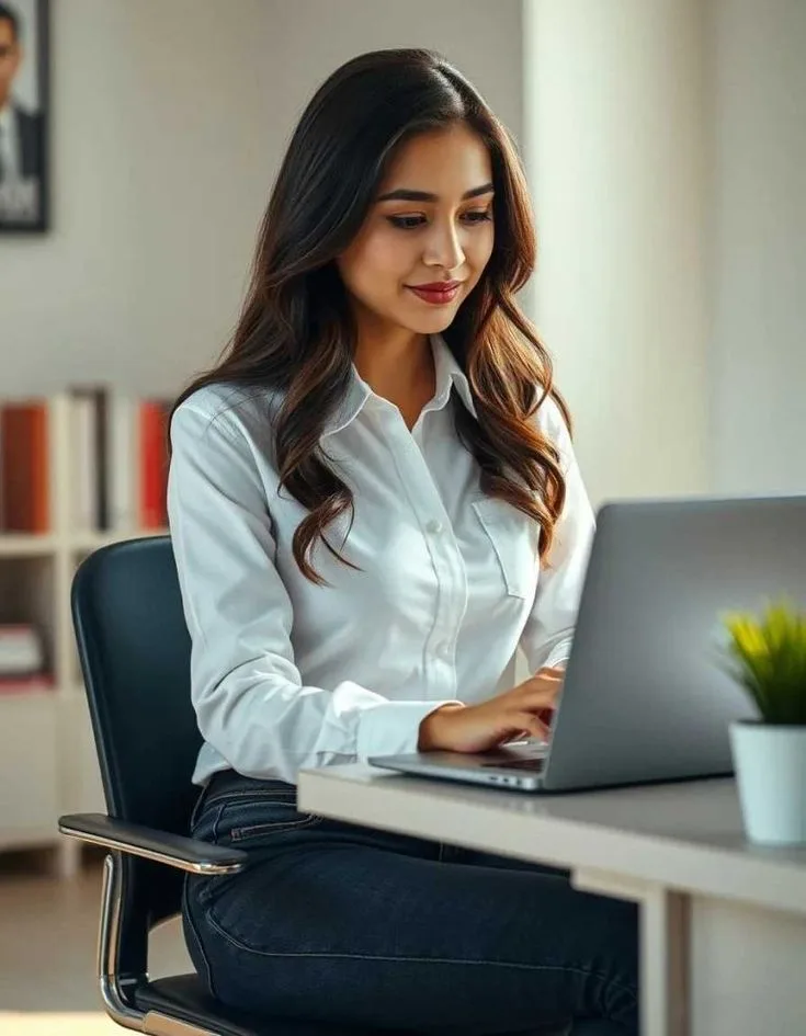 Women working on a laptop :Best digital marketer in Kerala